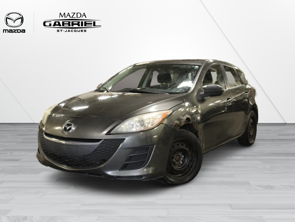 Gray 2010 Mazda MAZDA3 Sport Wagon  Manual