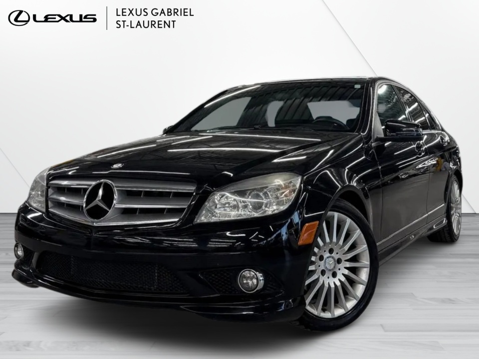 Black 2010 Mercedes-Benz C-Class C 250 4MATIC Sedan Automatic
