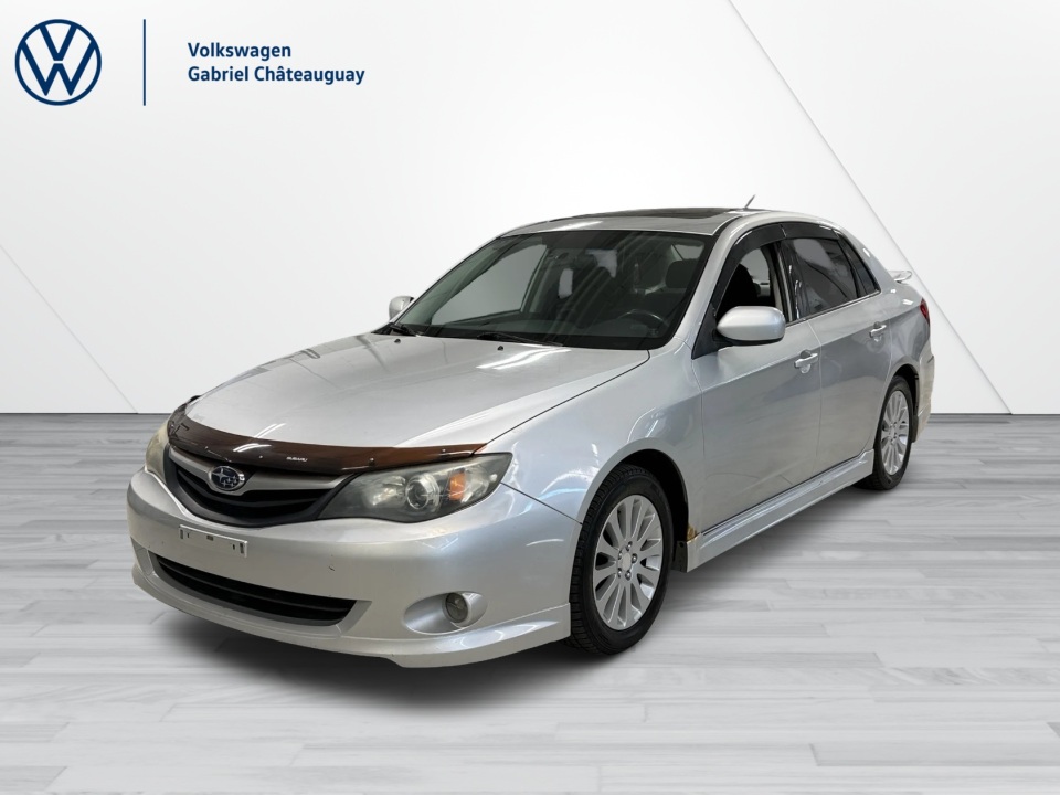 Silver 2010 Subaru Impreza Sedan Automatic