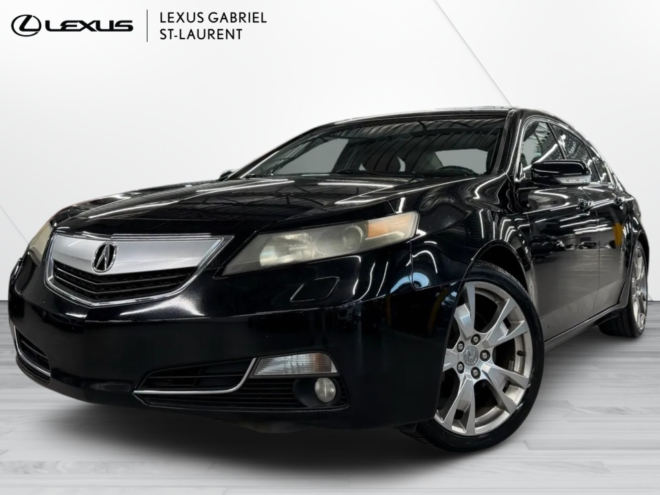 Black 2012 Acura TL Sedan Automatic
