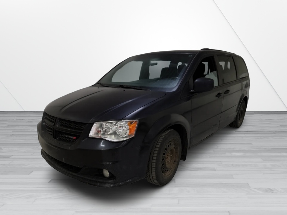 Black 2014 Dodge Grand Caravan R/T FWD Minivan Front-Wheel Drive Automatic