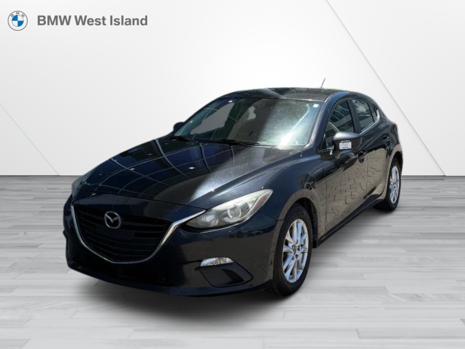 Black 2014 Mazda MAZDA3 Sport GS Hatchback Automatic