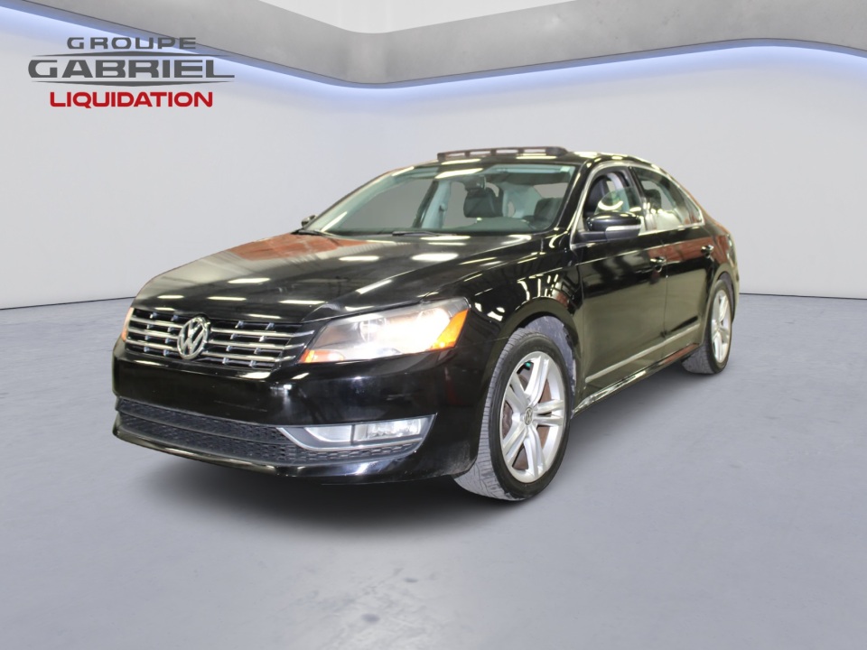 2014 Volkswagen Passat Sedan Front-Wheel Drive Automatic