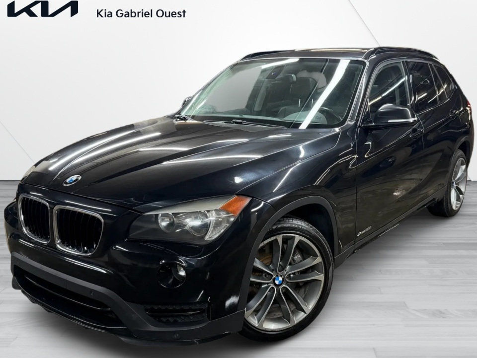 Black 2015 BMW X1 SUV / Crossover All-Wheel Drive Automatic