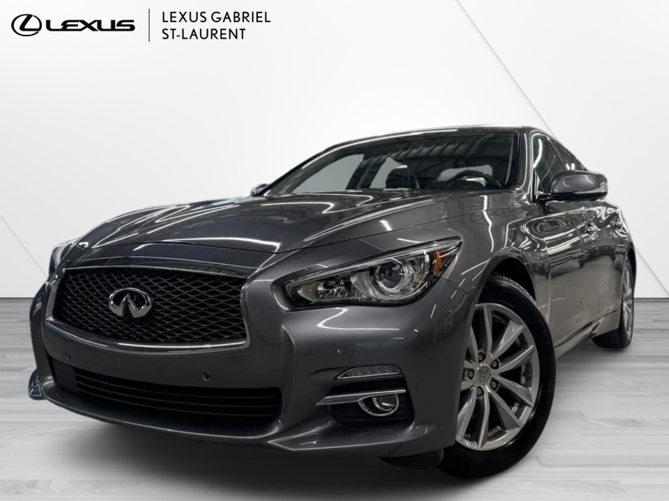 Gray (Dark grey) 2015 INFINITI Q50 3.7 AWD Sedan All-Wheel Drive Automatic