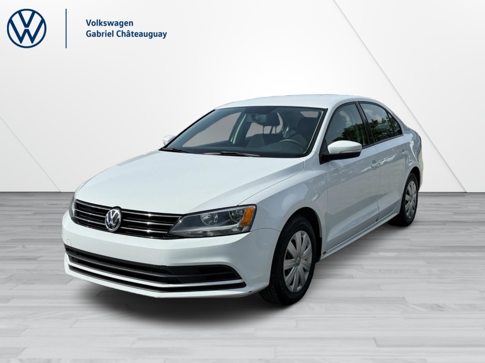 White 2015 Volkswagen Jetta Sedan Automatic