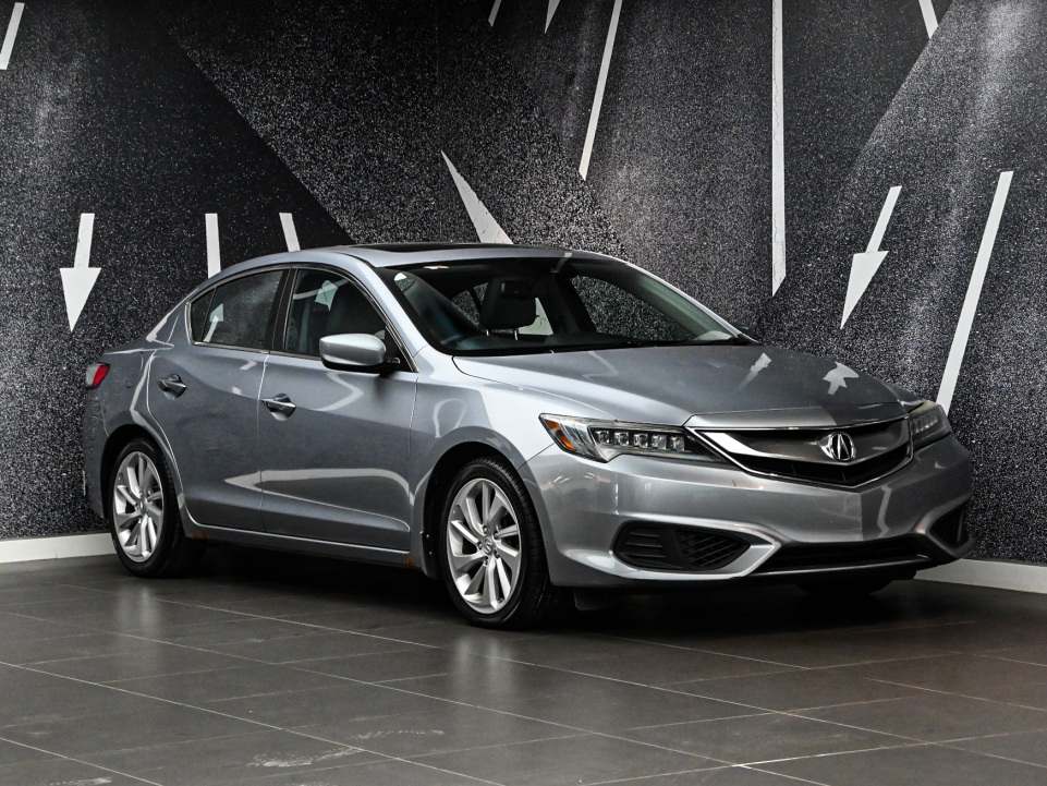 Silver 2016 Acura ILX Sedan Front-Wheel Drive Automatic