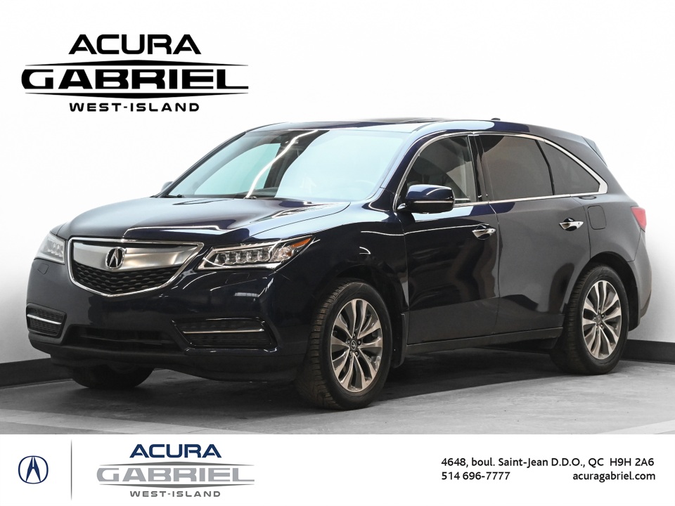 2016 Acura MDX SH-AWD with Technology Package