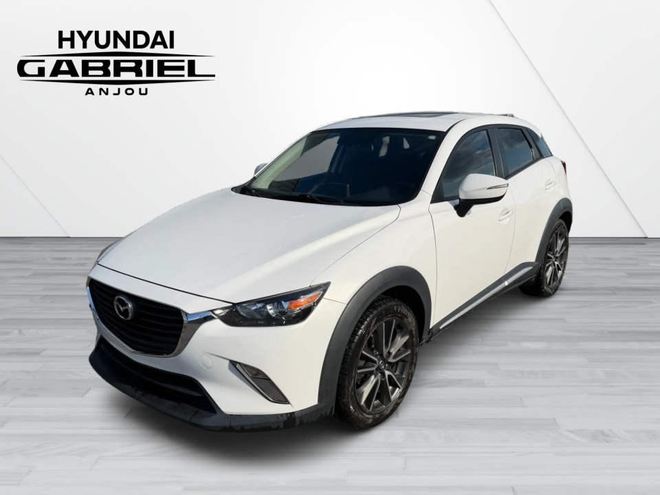 White 2016 Mazda CX-3 SUV / Crossover  Automatic