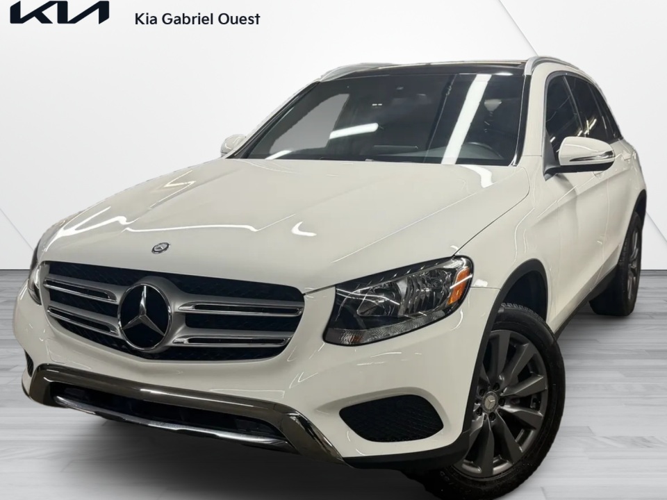 White 2016 Mercedes-Benz GLC SUV / Crossover All-Wheel Drive Automatic