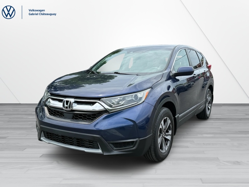 Blue 2017 Honda CR-V LX AWD SUV / Crossover All-Wheel Drive Automatic