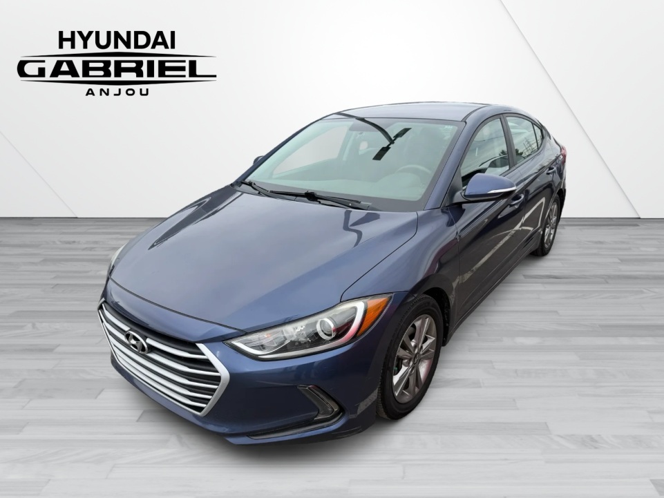 Blue 2017 Hyundai Elantra Sedan Automatic