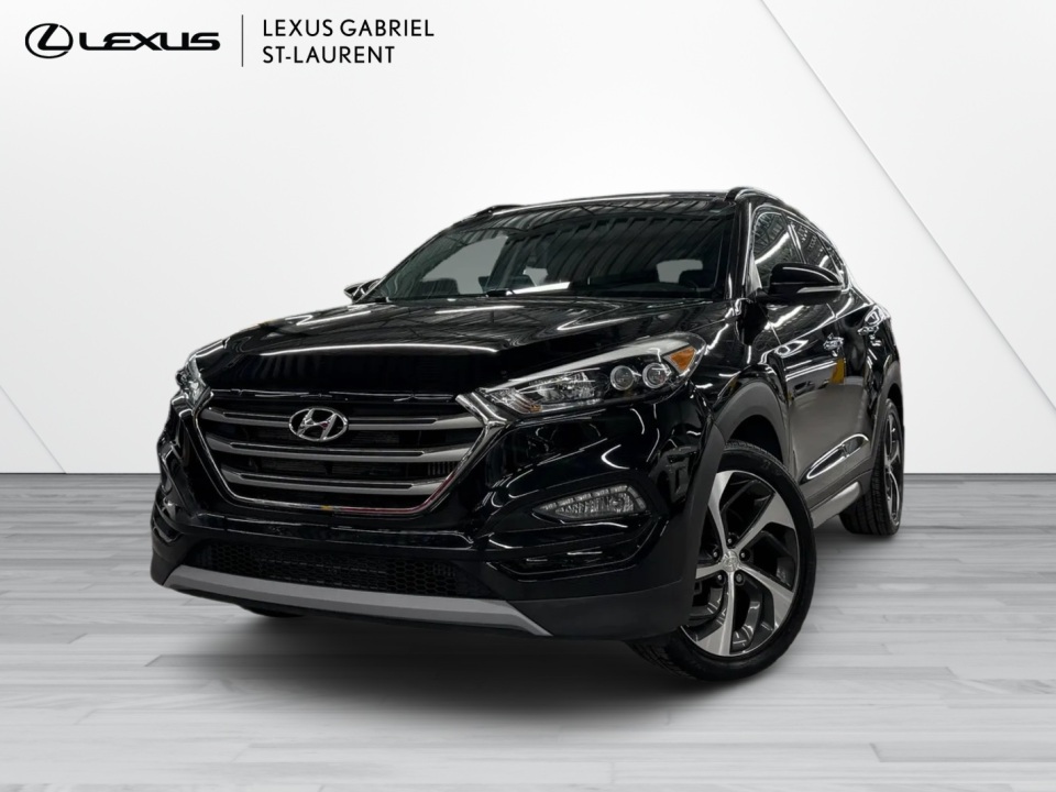 Black 2017 Hyundai Tucson SUV / Crossover All-Wheel Drive Automatic