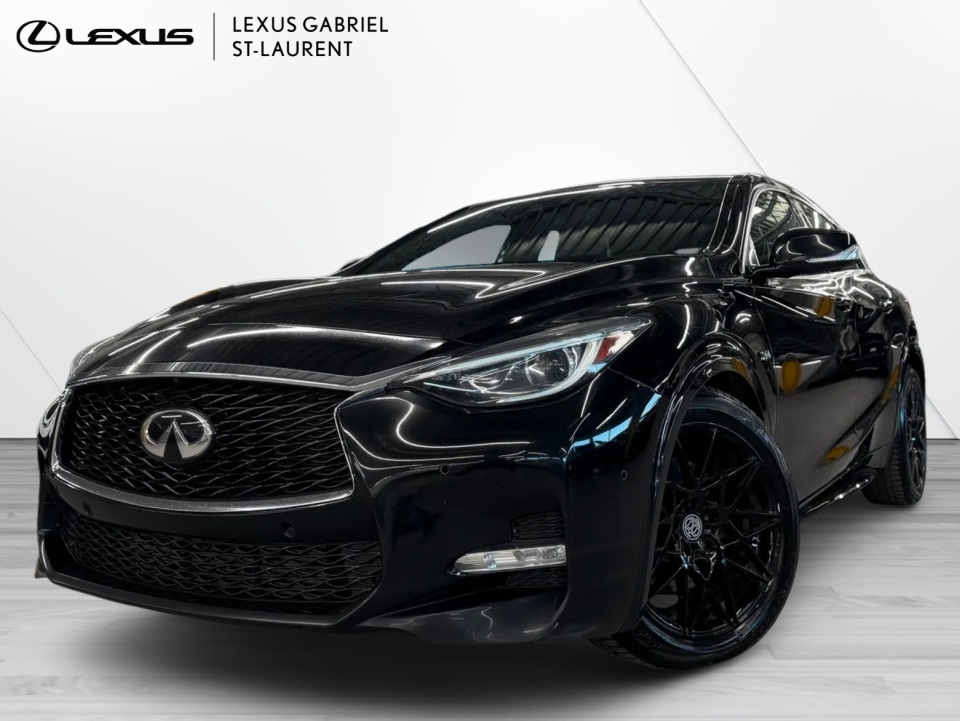 Black 2017 INFINITI QX30 FWD SUV / Crossover Front-Wheel Drive Automatic