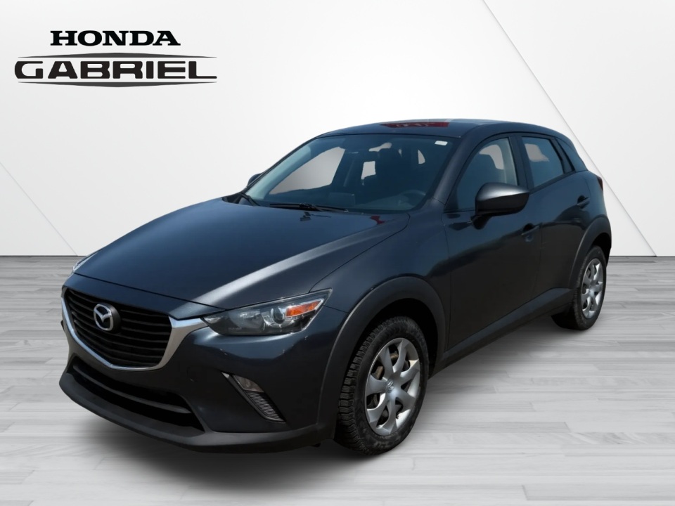 Gray (Dark grey) 2017 Mazda CX-3 SUV / Crossover Automatic