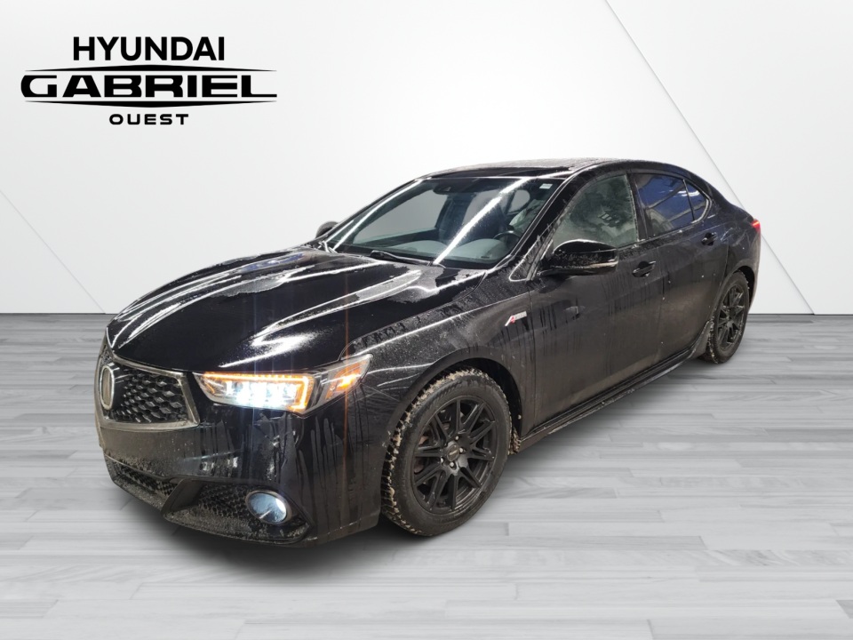 2018 Acura TLX FWD with Technology and A-Spec Package