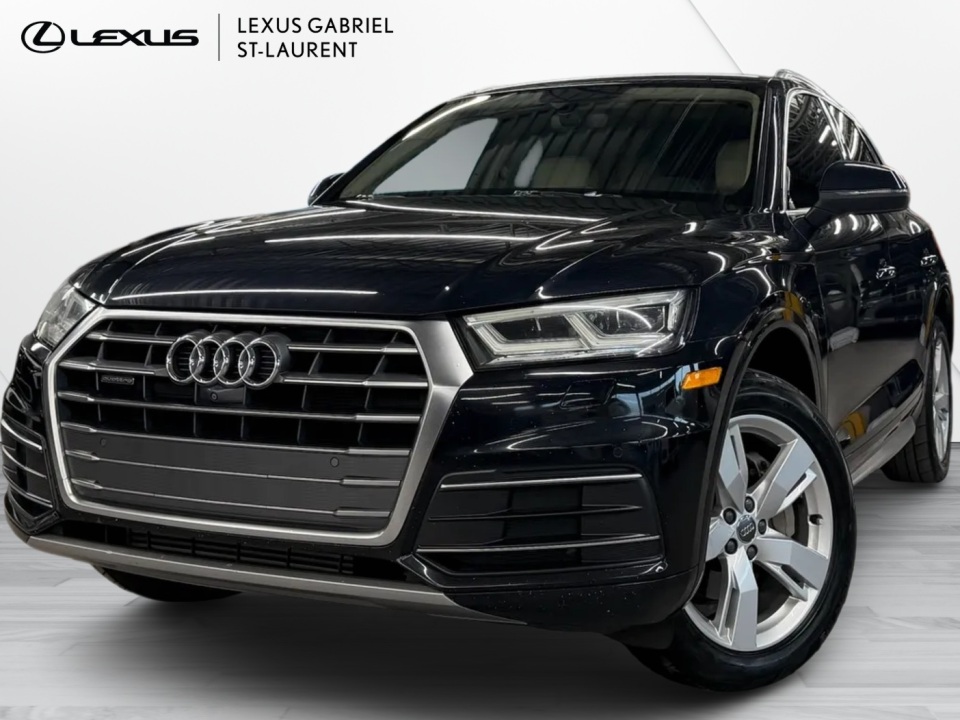 Gray (Graphite Blue Metallic) 2018 Audi Q5 SUV / Crossover All-Wheel Drive Automatic