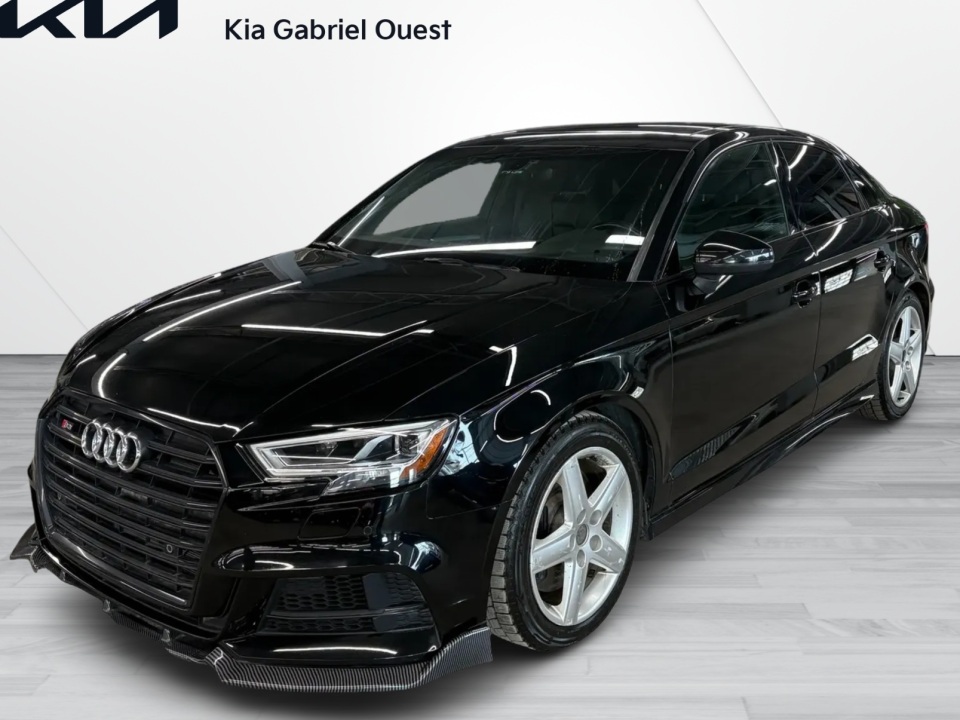  2018 Audi S3 2.0T quattro Premium Plus AWD   