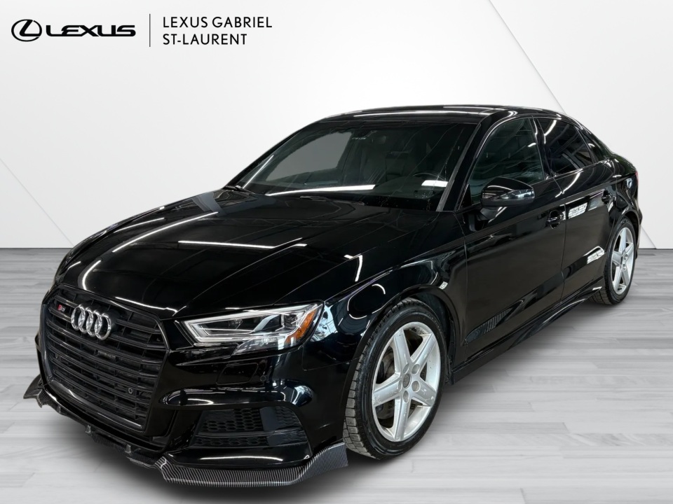 2018 Audi S3 2.0T quattro Premium Plus AWD