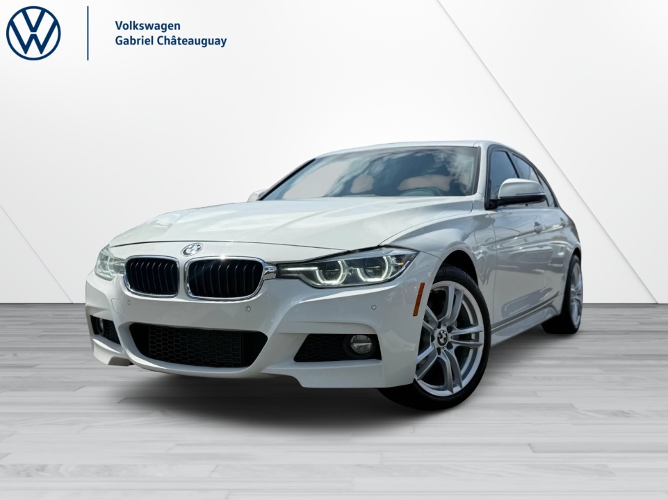 White 2018 BMW 3 Series Sedan All-Wheel Drive Automatic