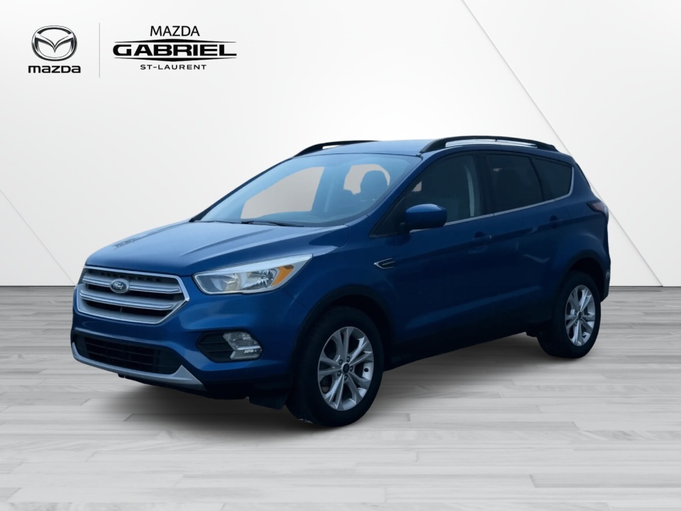 Blue 2018 Ford Escape SUV / Crossover Front-Wheel Drive Automatic