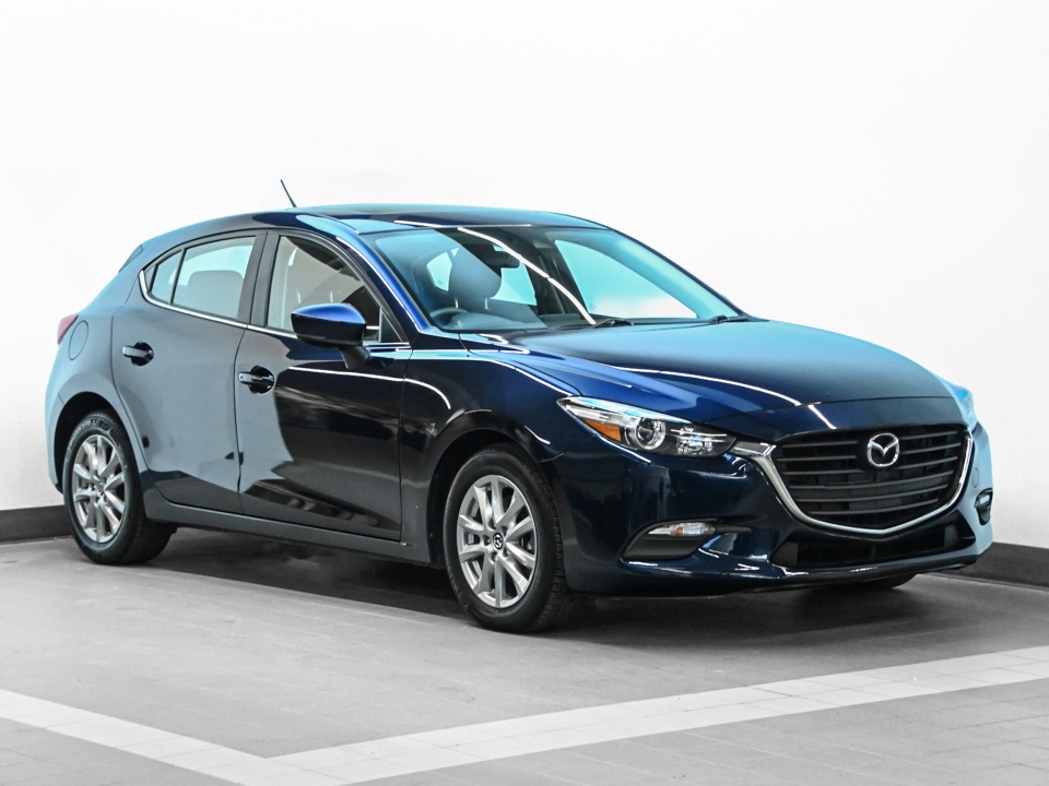 Blue 2018 Mazda MAZDA3 Sport Hatchback Automatic