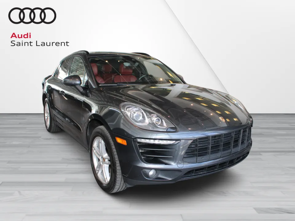 Black 2018 Porsche Macan S AWD SUV / Crossover All-Wheel Drive Automatic