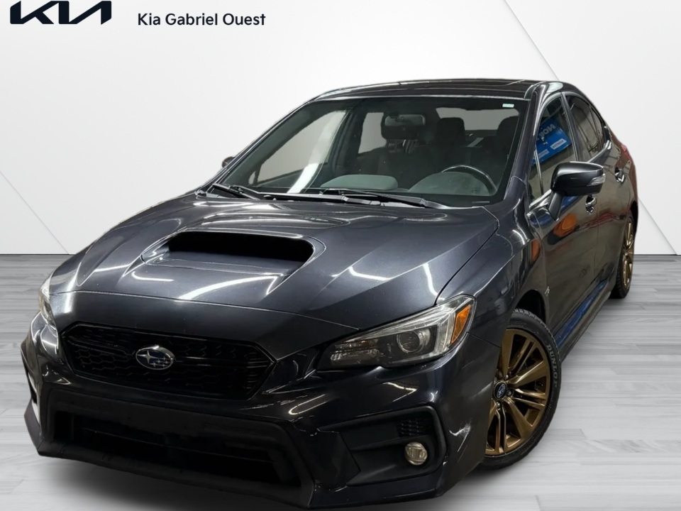 Gray 2018 Subaru WRX Sedan All-Wheel Drive Automatic