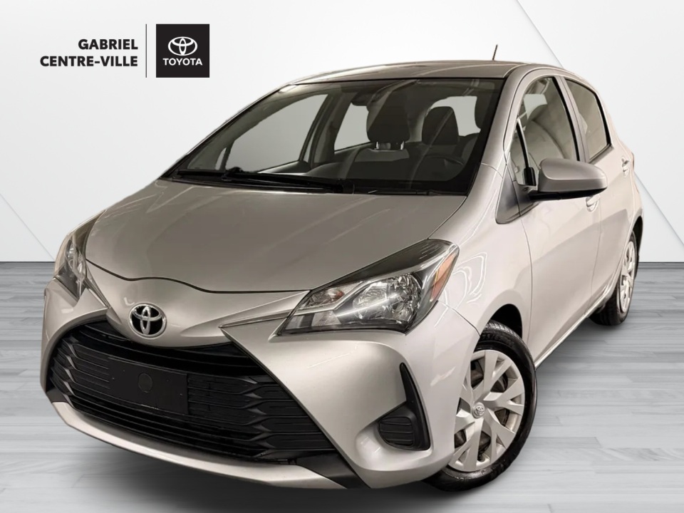 Silver 2018 Toyota Yaris Hatchback Front-Wheel Drive Automatic