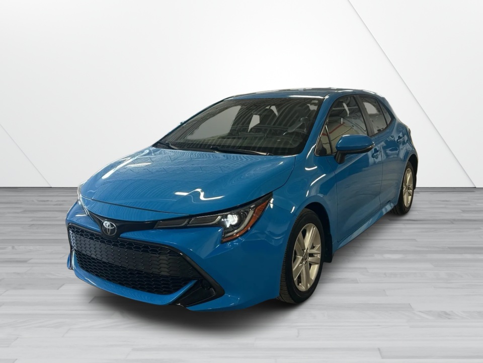 Blue 2019 Toyota Corolla Hatchback Automatic