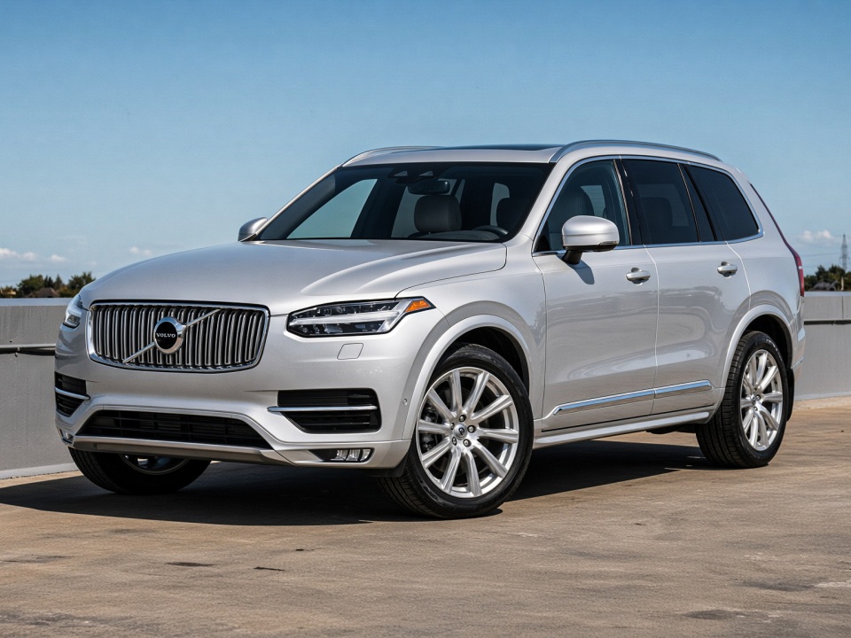 Silver 2019 Volvo XC90 SUV / Crossover All-Wheel Drive Automatic
