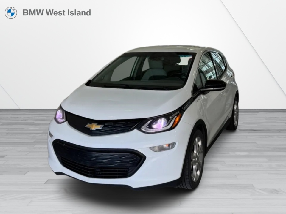 White 2020 Chevrolet Bolt EV LT FWD Wagon Front-Wheel Drive Automatic