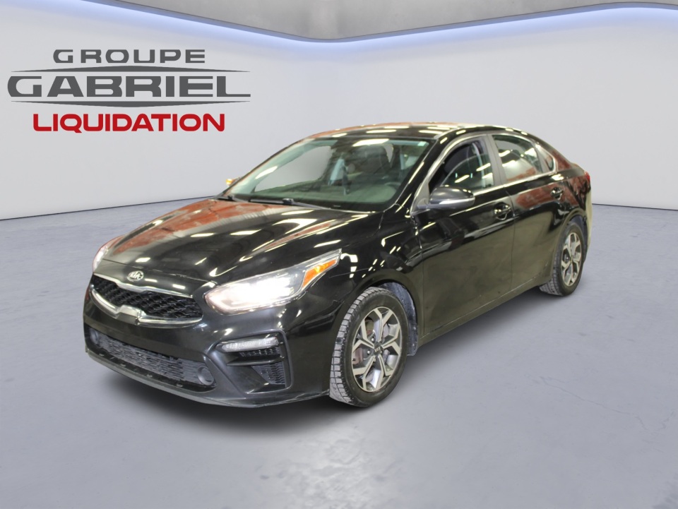 Black 2020 Kia Forte EX FWD Sedan Front-Wheel Drive Automatic