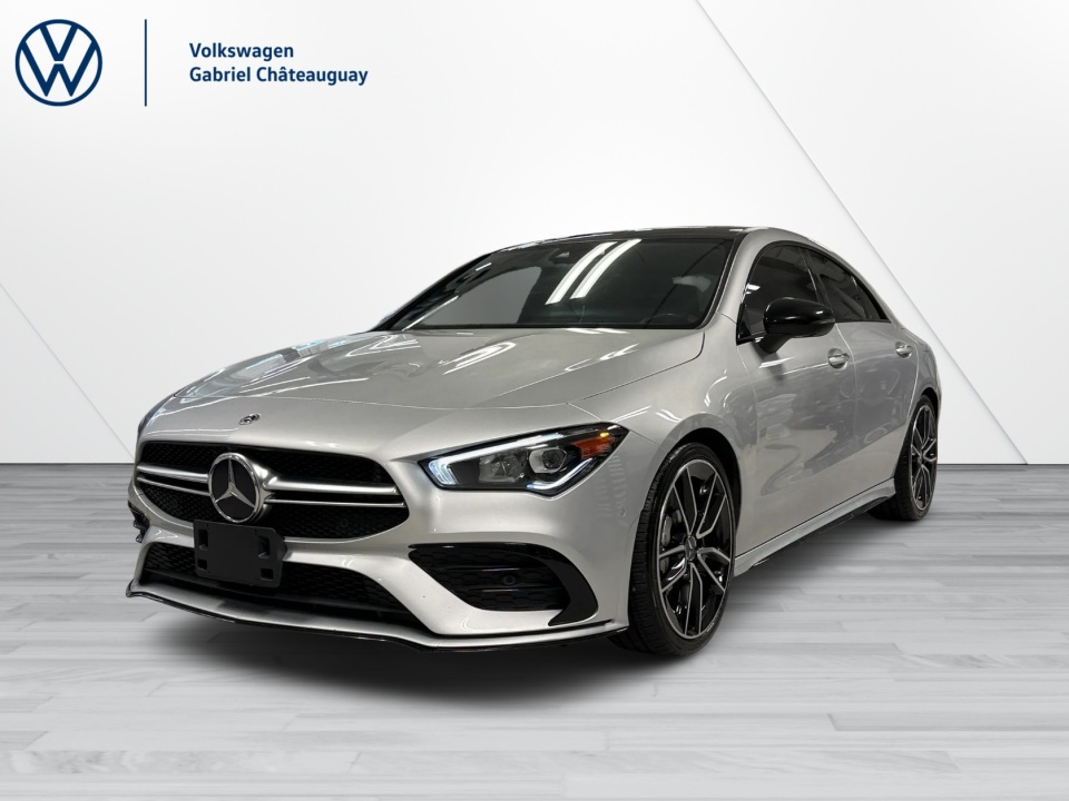 Silver 2020 Mercedes-Benz CLA Coupe All-Wheel Drive Automatic