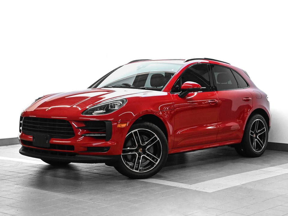Red 2020 Porsche Macan SUV / Crossover All-Wheel Drive Automatic