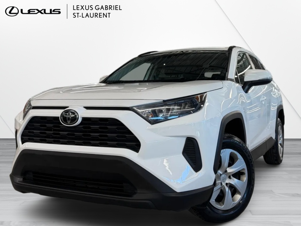 White 2020 Toyota RAV4 SUV / Crossover All-Wheel Drive Automatic