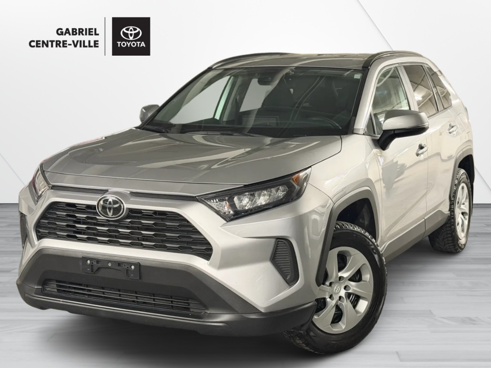 Silver 2020 Toyota RAV4 LE AWD SUV / Crossover All-Wheel Drive Automatic