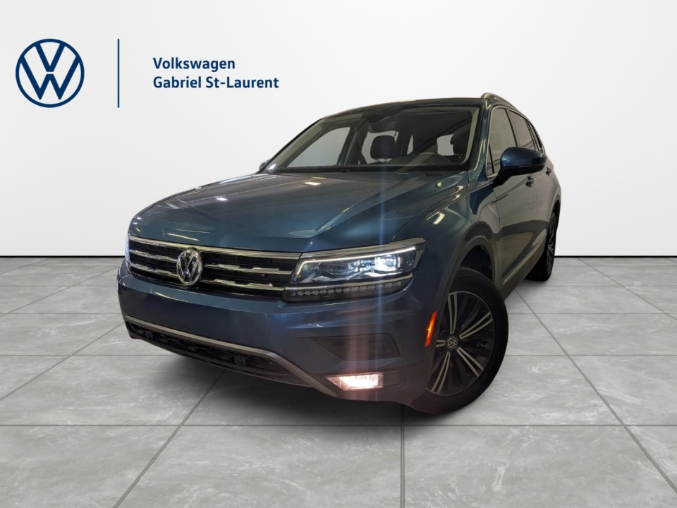 Blue 2020 Volkswagen Tiguan SUV / Crossover Automatic