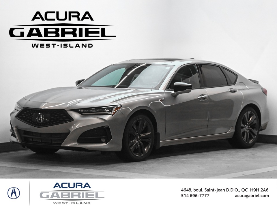 Acura TLX SH-AWD with A-Spec Package 2021