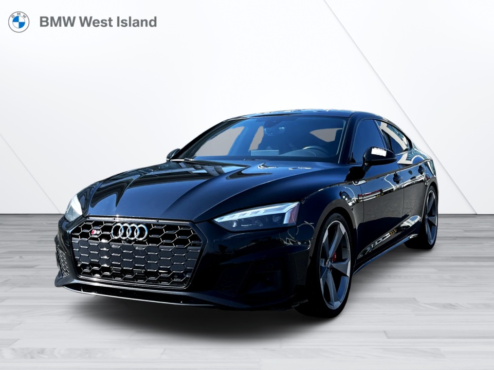 Black 2021 Audi S5 Sportback Sedan All-Wheel Drive Automatic