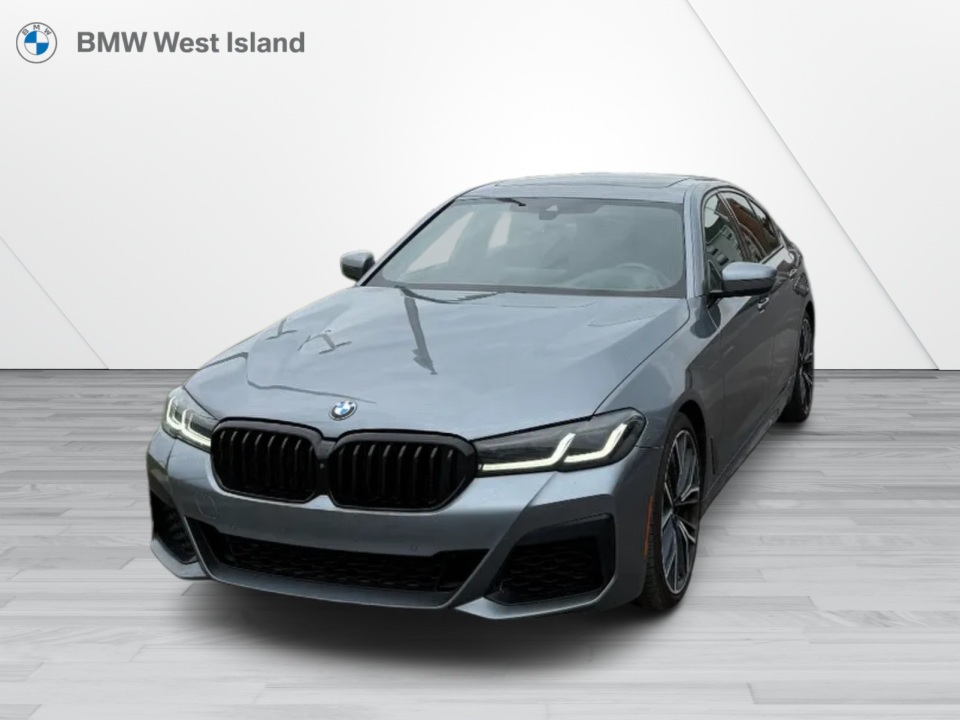 Gray 2021 BMW 5 Series 540i xDrive AWD Sedan All-Wheel Drive Automatic