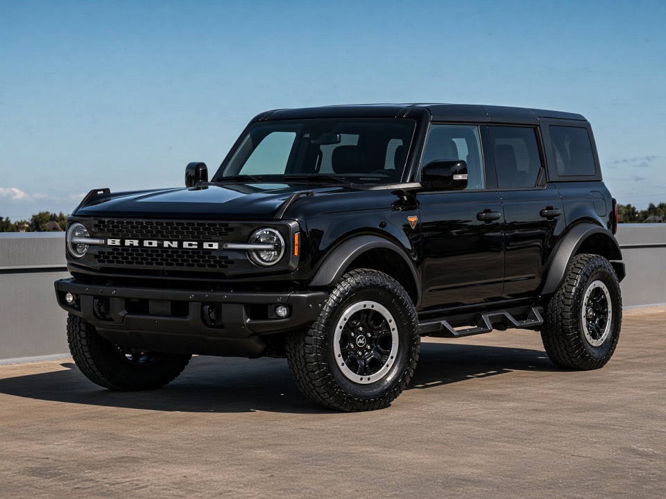 Black 2021 Ford Bronco SUV / Crossover Four-Wheel Drive Automatic