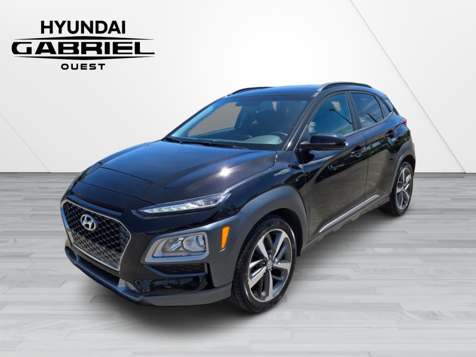 Black 2021 Hyundai Kona SUV / Crossover Automatic