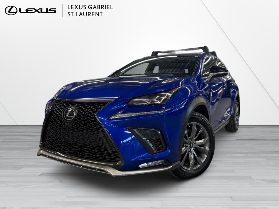 Blue 2021 Lexus NX 300 F Sport AWD SUV / Crossover All-Wheel Drive Automatic