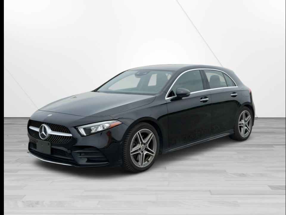 Black 2021 Mercedes-Benz A-Class A 250 4MATIC Hatchback AWD Sedan Automatic