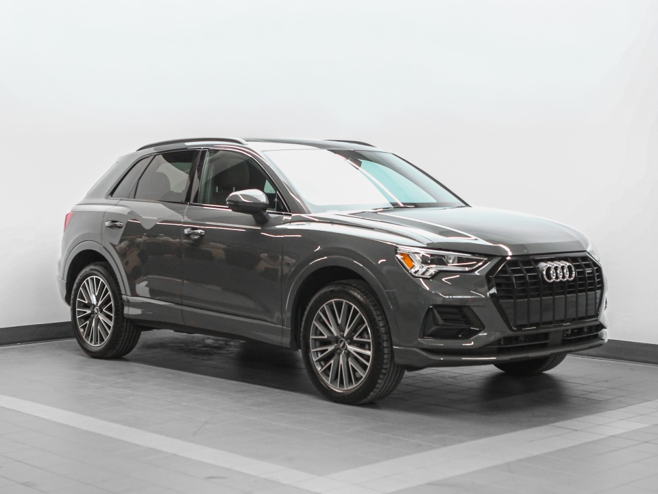 Gray 2022 Audi Q3 SUV / Crossover Automatic