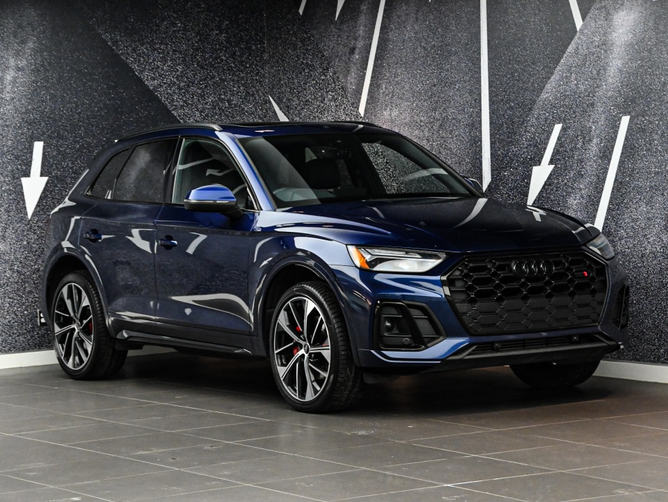 Blue 2022 Audi SQ5 SUV / Crossover Automatic