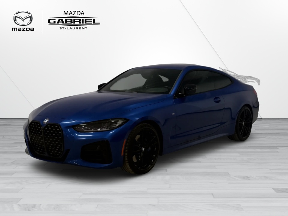 Blue 2022 BMW 4 Series Coupe All-Wheel Drive Automatic