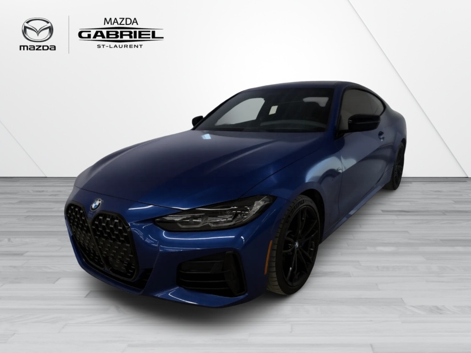 Blue 2022 BMW 4 Series Coupe All-Wheel Drive Automatic