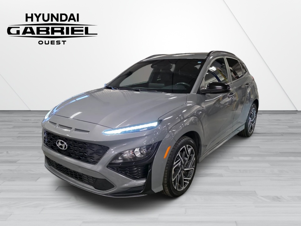 Gray 2022 Hyundai Kona SUV / Crossover All-Wheel Drive Automatic